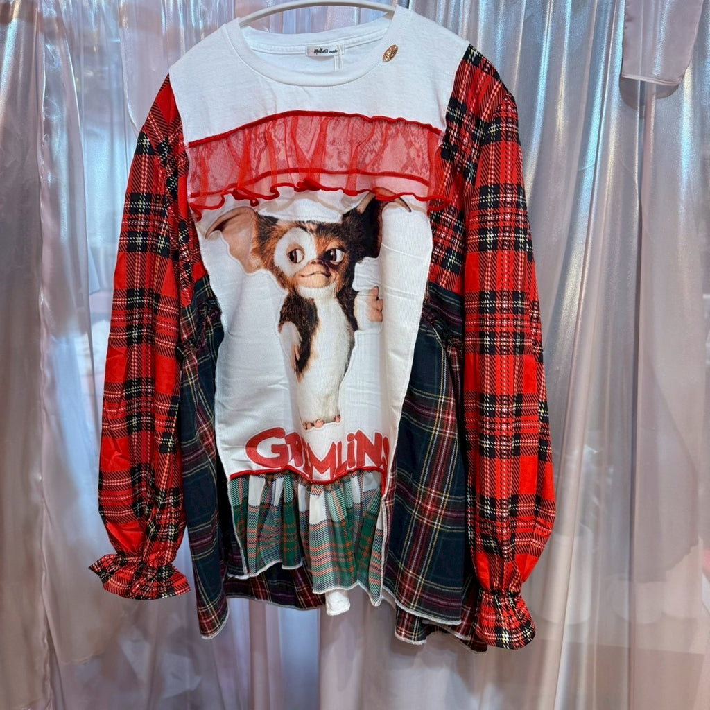 グレムリンのチェック柄トップス