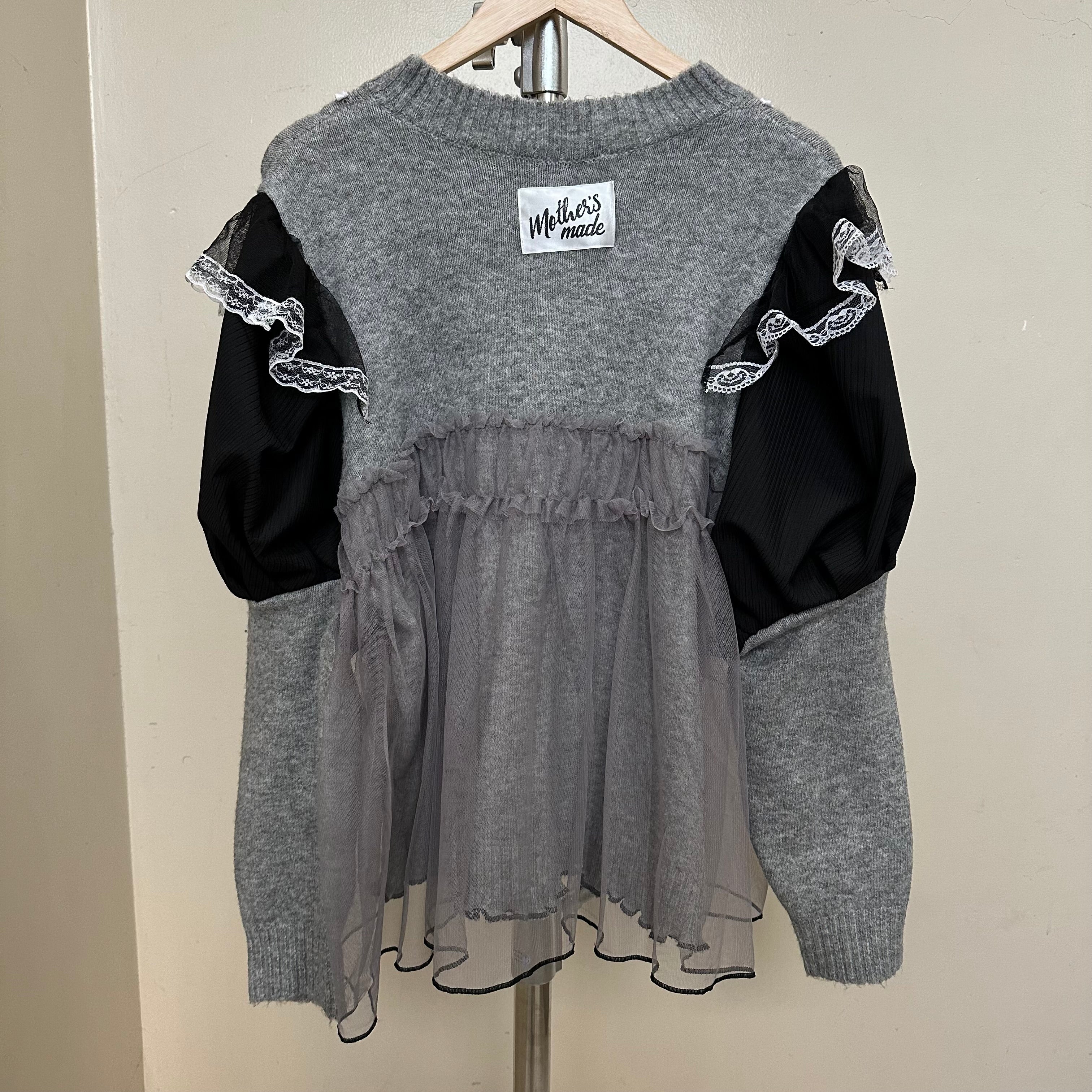 グレーチュールリメイクセーター