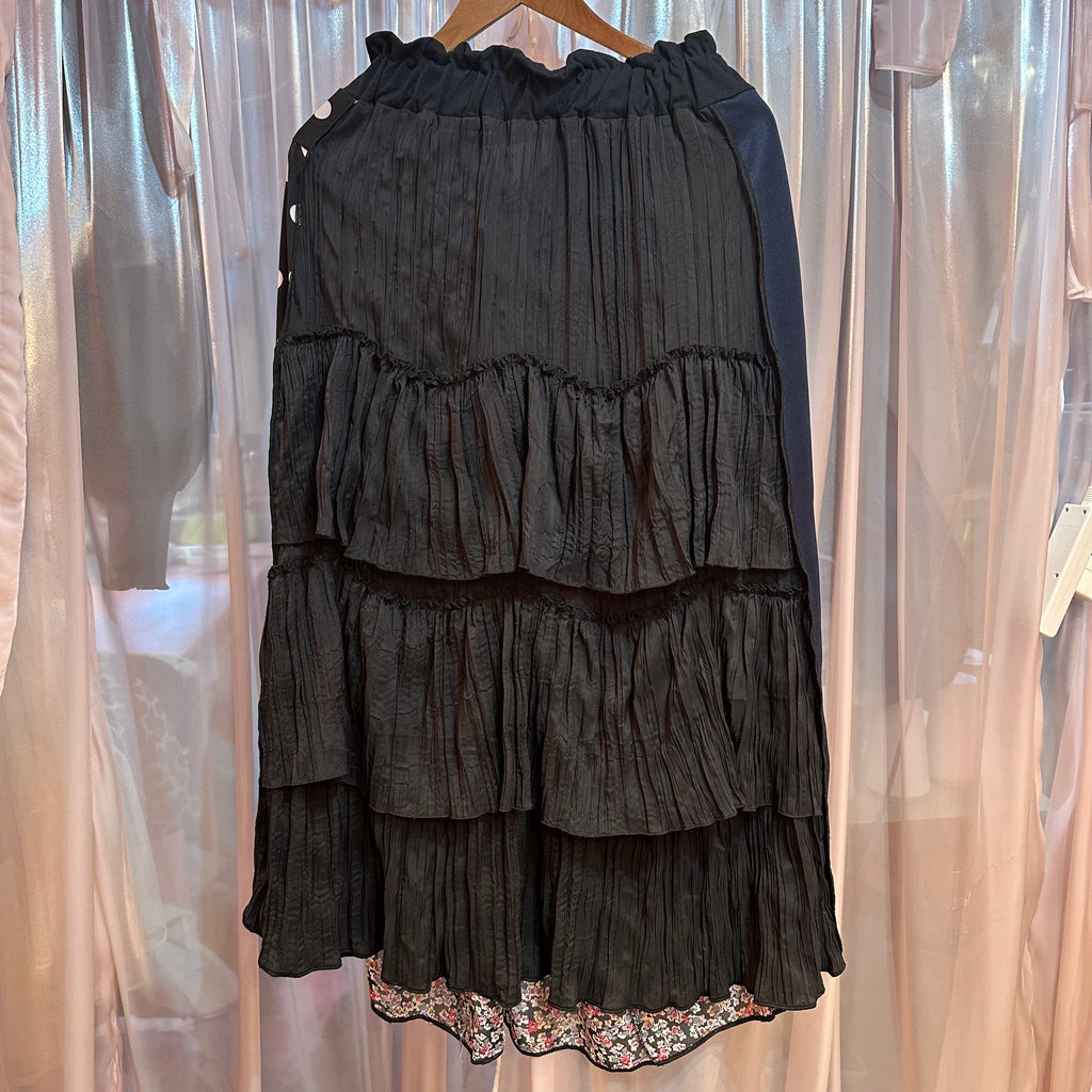 花柄ロングスカート