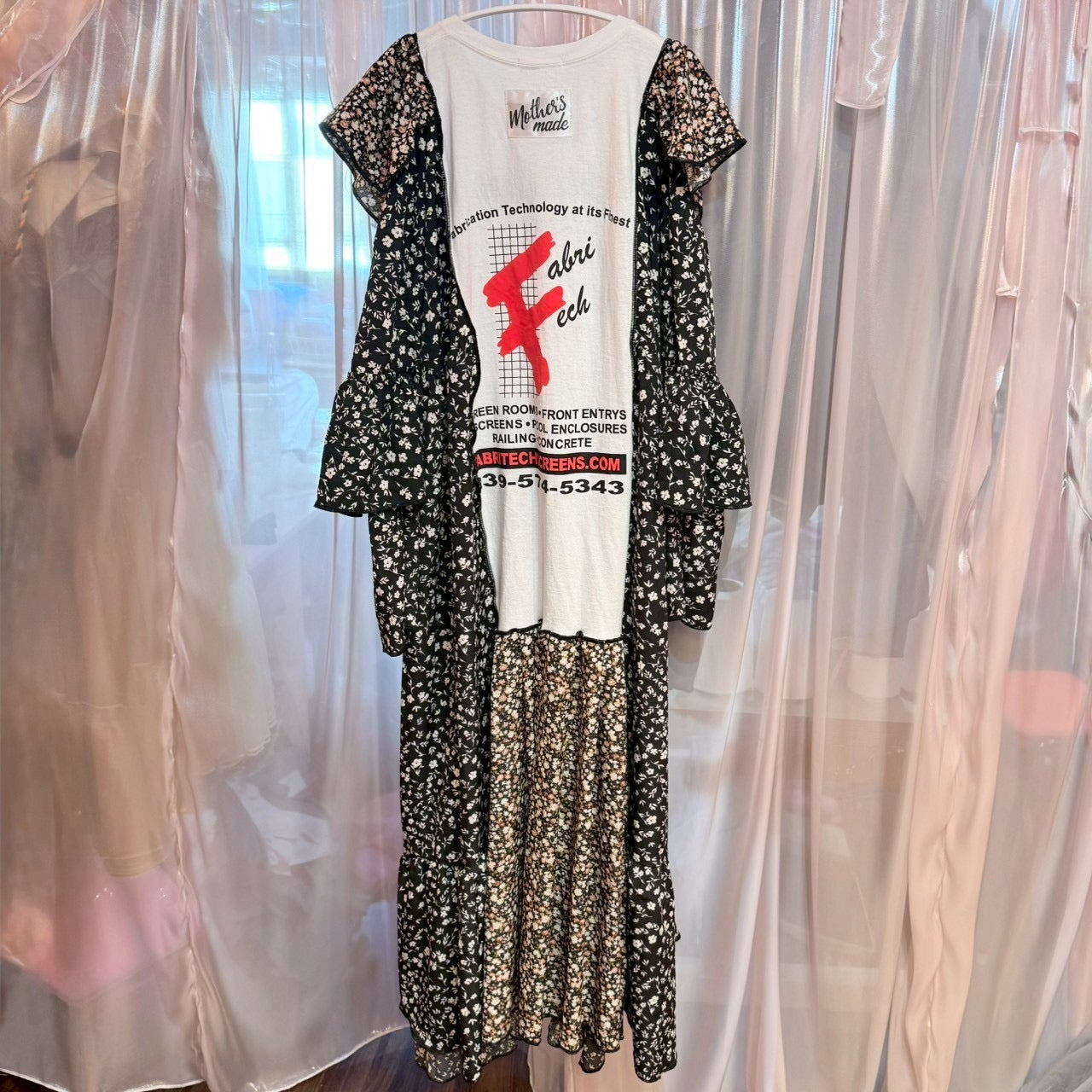 ウルフ花柄2-way OP