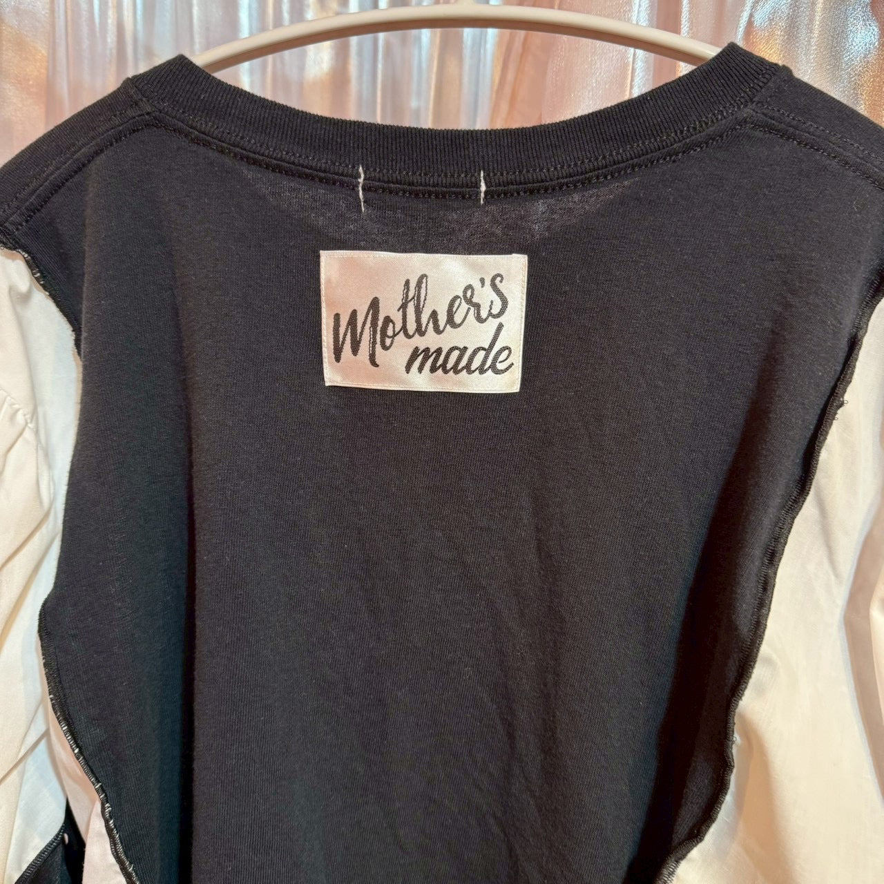 レースパッチワークブラウス