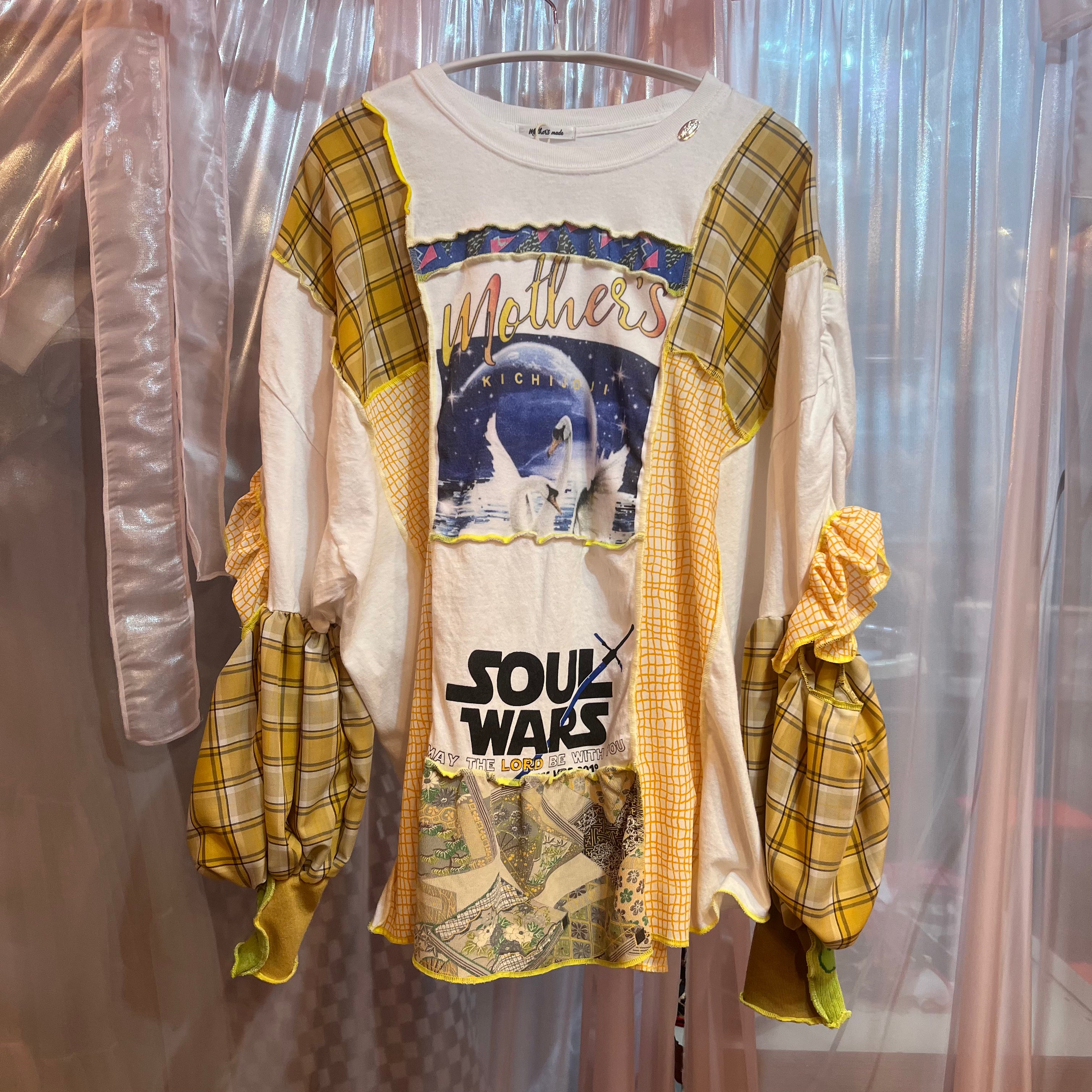 白鳥×着物 2wayトップス