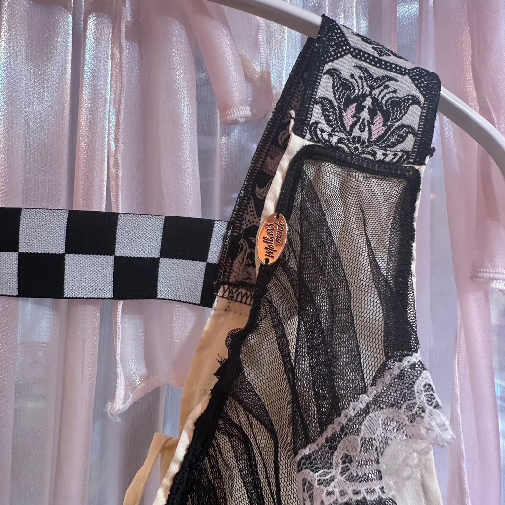 フリルレースキャミソール