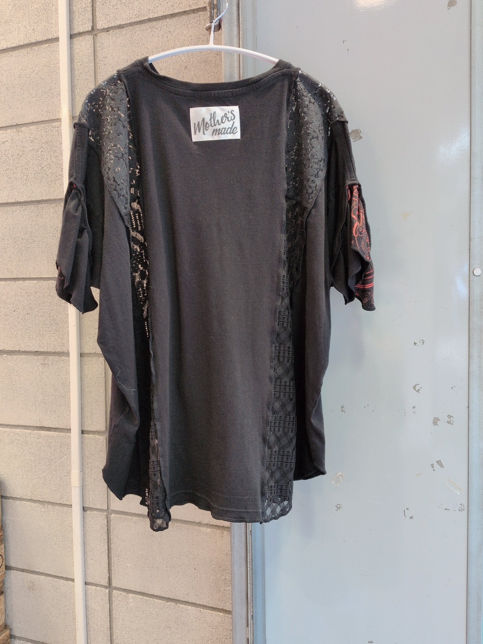 ユニコーン黒半袖Tシャツ